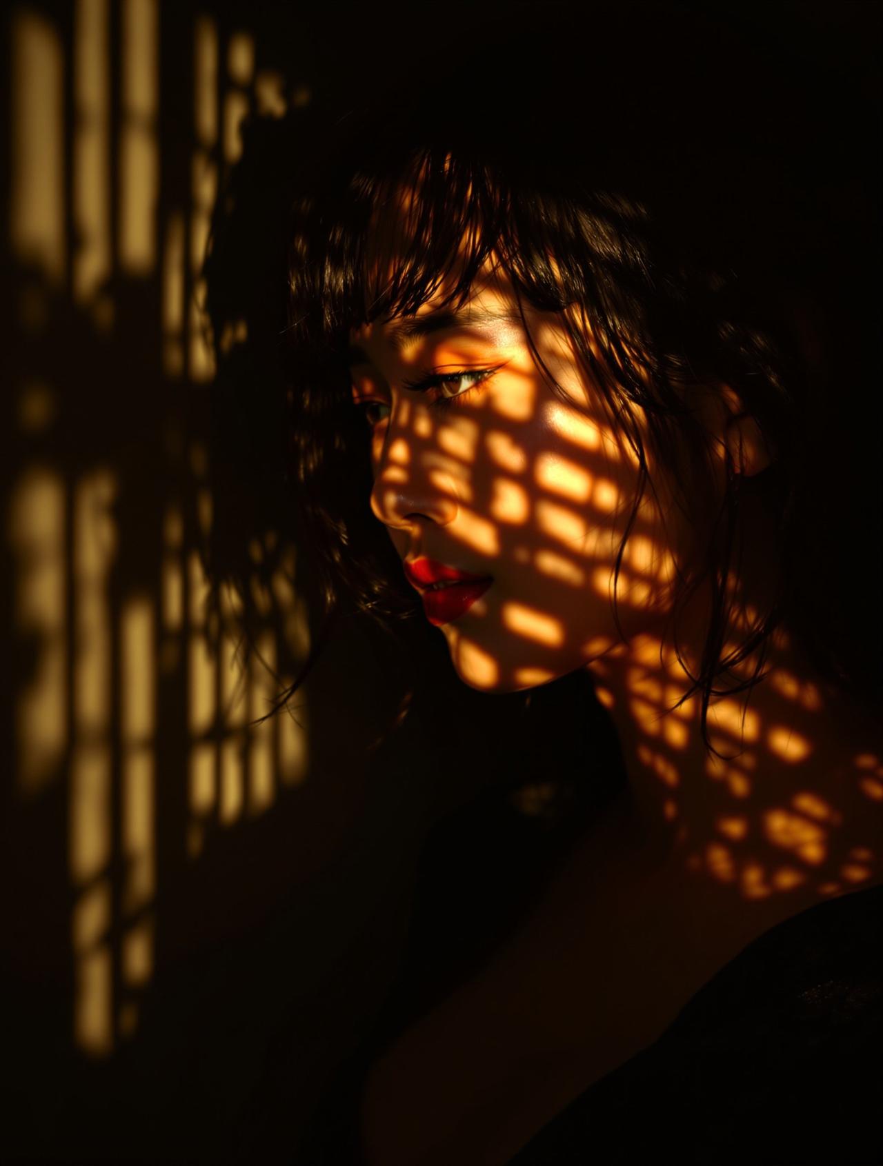 空屋子私房-光影交织·艺术人像-4K视频写真摄影作品